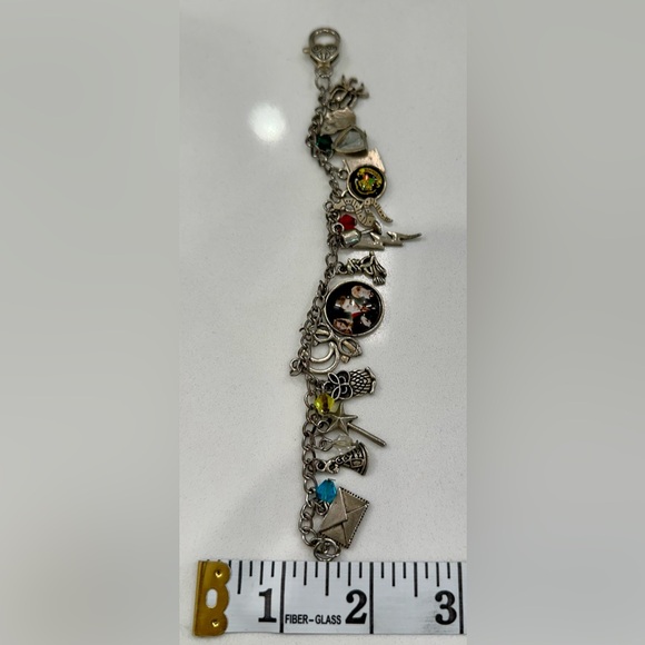 Harry Potter Charm Bracelet - Horcrux - Owl - Snake - Sorting Hat - EUC - Picture 15 of 15